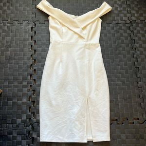 Lulus off the shoulder midi dress